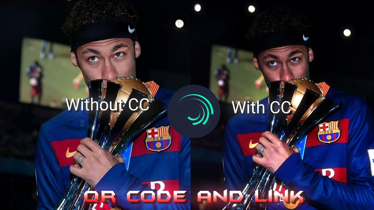 Football 4k cc preset | Rare Cc for editing | Alight motion | Qr code ...