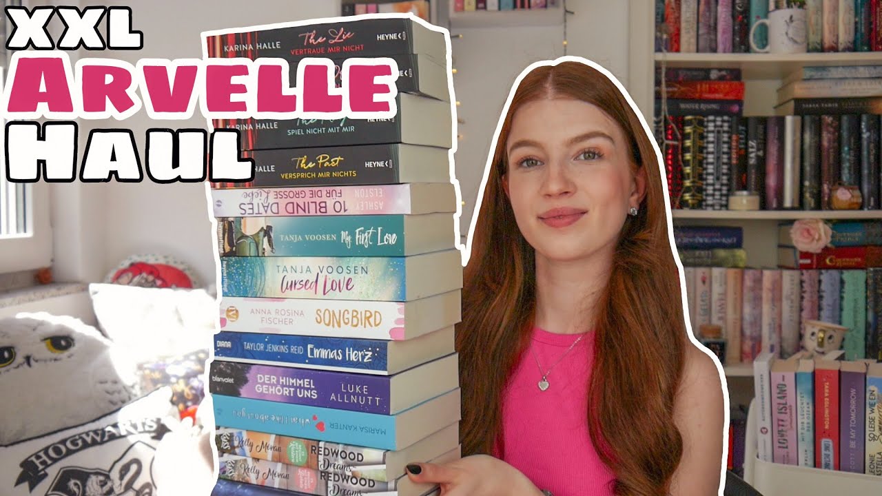 XXL Arvelle Book Haul | 14 neue Bücher! | Ich habe ein bisschen übertrieben haha