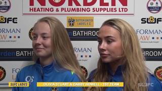 Sufctv Interviews Sufc Ladies Gabby Howell Olivia Stuart Post Hampton Richmond Youtube Sufctv Interviews Sufc Ladies Gabby Howell Olivia Stuart Post Hampton Richmond Youtube