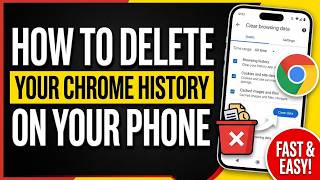 How to Delete Chrome History on Phone (2026) | Clear Browsing History & Google Activity screenshot 2
