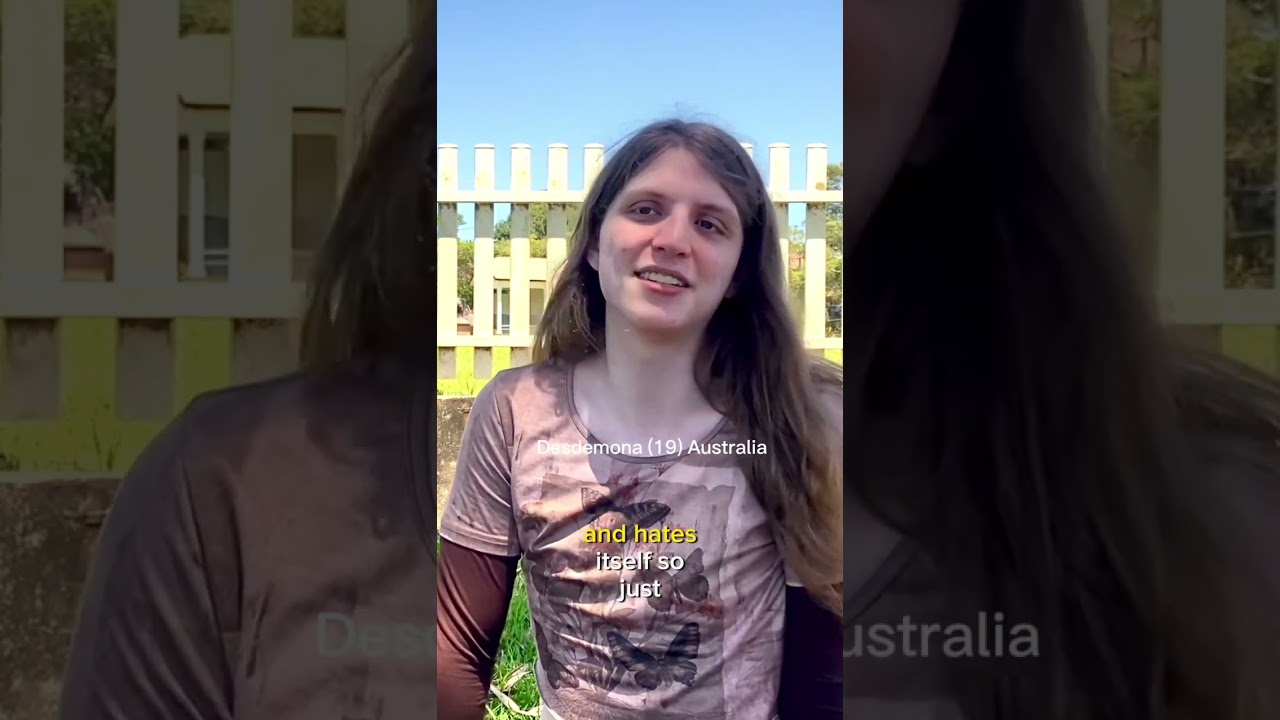 19 years old says if humanity is a whole person …