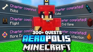 I Completed 100% of AEROPOLIS in Minecraft...