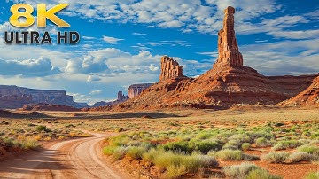 Thumbnail of Arizona Painted Desert Scenic Drive to Monument Valley 8K