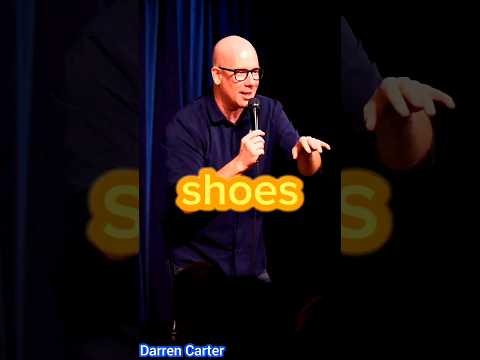#crowdwork #comedy #comedian #standupcomedy #DarrenCarter #jokes #dadjokes #funny #shoes
