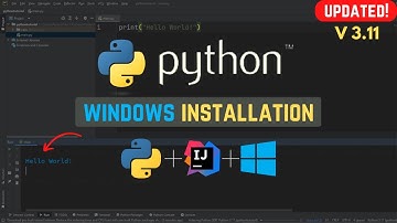 How To Install PyCharm IDE On Window 10 For Beginners! (Complete Python 3.11 Setup Tutorial)