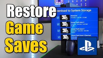 How to Restore Game Saves & Single Player Progress on PS4