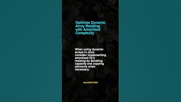 Optimize Dynamic Array Resizin