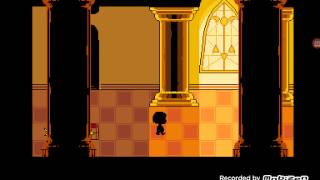 Undertale sans fight first attack no hit two-toriel