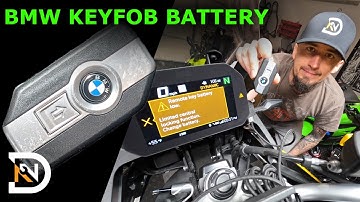 F750GS Key Fob Battery – How to Replace the Keyless Ride Key Battery on a BMW Motorcycle
