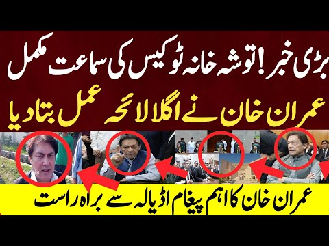 بڑی خبر توشہ خانہ ٹو کیس کی سماعت مکمل ہوتے ہی عمران خان نے اگلا لائحہ عمل بتا دیا عمران خان کا اہم