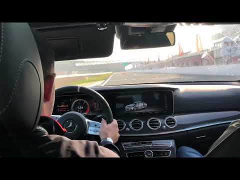 Mercedes E63s 4matic+ за 10 млн на гоночном треке. Переставка на 90 км/ч.