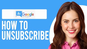 How To Unsubscribe From Google Groups (How To Remove/Delete Your Google Groups)