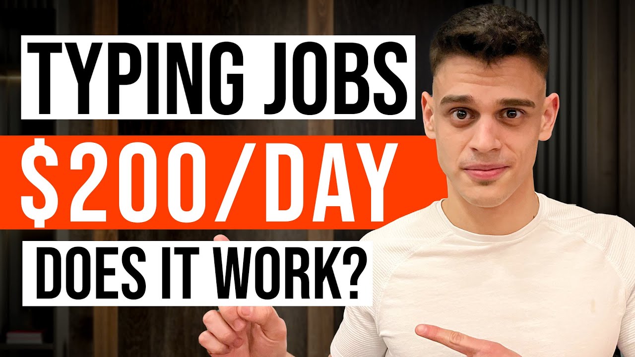 Top 10 Typing Jobs You Can Start Today Make Money Online Typing Words (Work From Home) YouTube