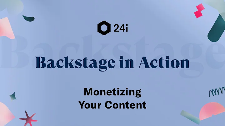 Backstage puts you in control of your streaming business models - video demo