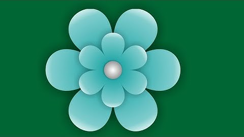 3D flower design in CorelDRAW | Distort tool | Coreldraw tutorial | Graphic design