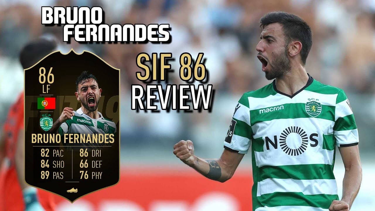 Fifa 19 87 SIF Bruno Fernandes Player Review