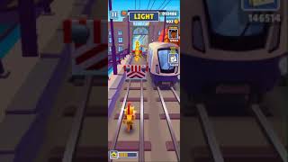 Playing Subway Surfers for 3 Minutes