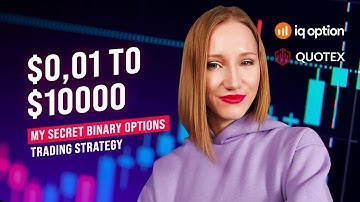 MY SECRET TRADING STRATEGY FOR BINARY OPTIONS 2025 | 0,01$ TO 10000$ QUOTEX