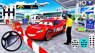 🏎️ 3D Driving Class McQueen Speed Test 👮 Police Arrest Driver🚀Crazy Fast City Driving | M GaMing screenshot 1