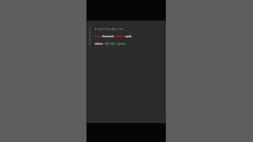 How to cycle through a list in python