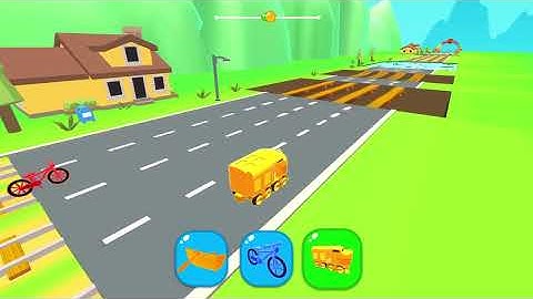 Shape shifting 🏃‍♂️🚗🚲🚦All Levels Gameplay Walkthrough Android,ios Max Level USA29