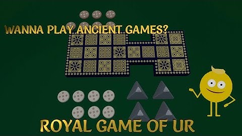 ROYAL GAME OF UR I Ancient game from Mesopotamia visually explained and modeled in 3D