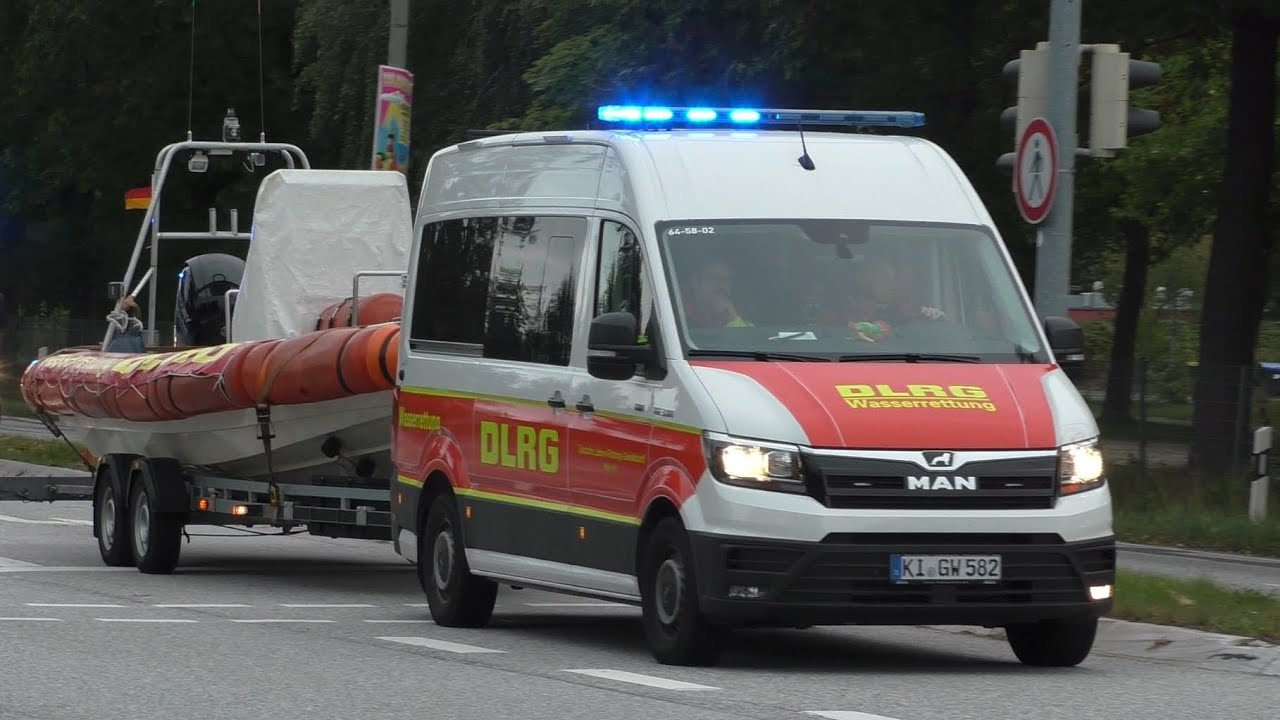 Hochwasser sorgt für Großeinsatz | DLRG + Feuerwehr trainieren den Ernstfall | Großübung