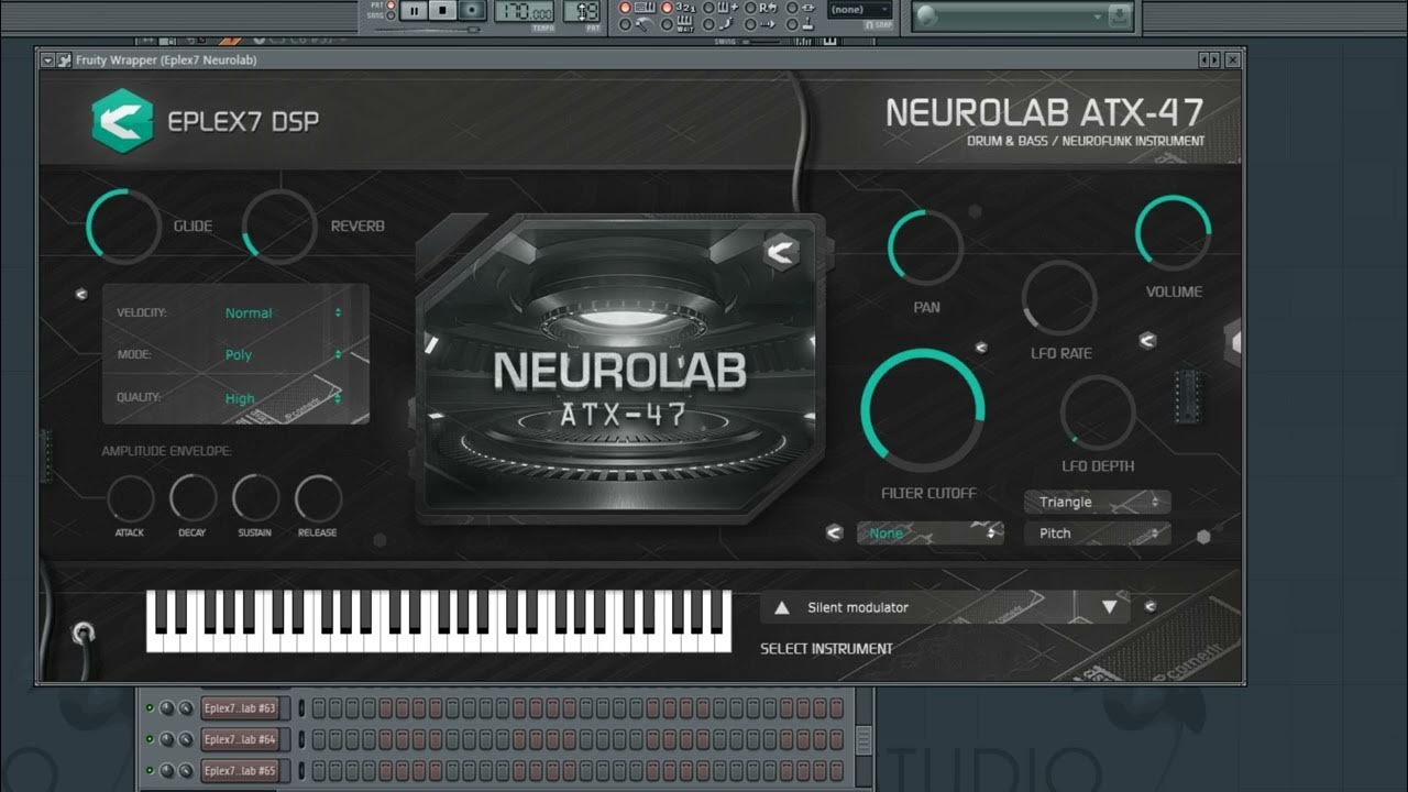 Neurolab ATX47 VSTi / AU plugin, Drum & Bass / Neurofunk instrument