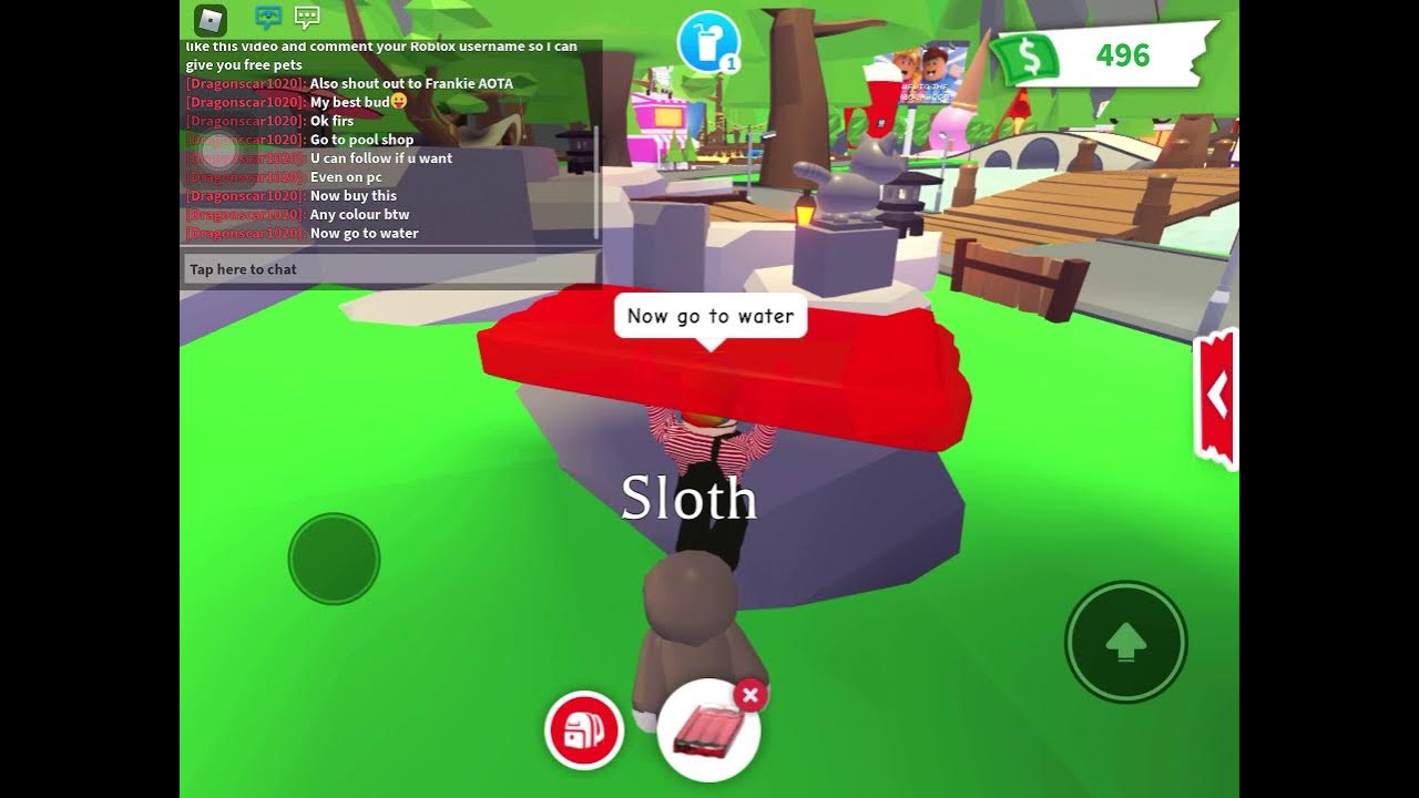 How to be invisible in adopt me! YouTube