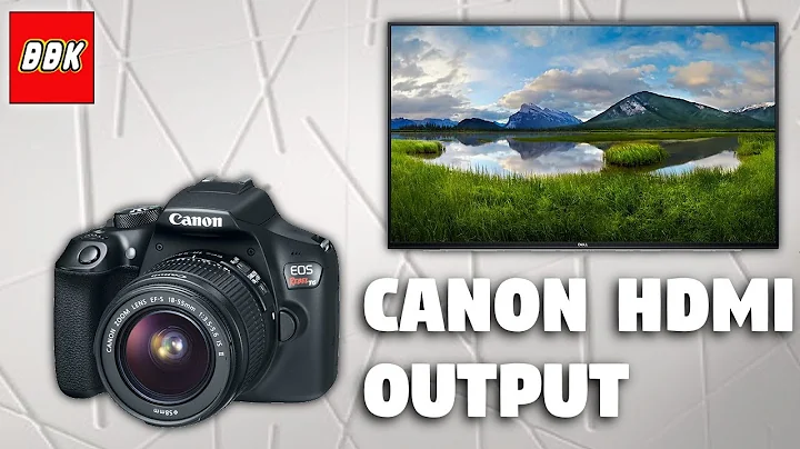 Canon HDMI Out Problem Fixed - How to Output/Mirror DSLR to Monitor or TV