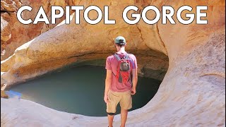 Capitol Gorge to Tanks Trail in Capitol Reef National Park | Southern Utah Hikes