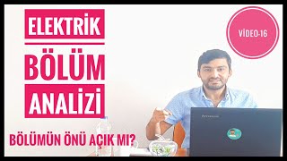 ELEKTRİK (ÖNLİSANS) BÖLÜM ANALİZİ - ÖNÜ AÇIK MI? ATAMA PUANLARI - (MESLEK ANALİZLERİ VİDEO -16)