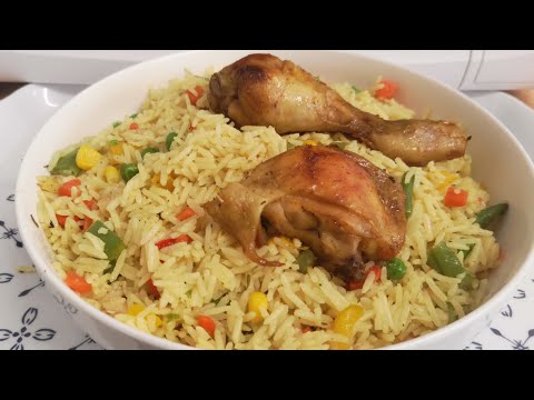 HOW TO MAKE QUICK FRIED RICE AND CHICKEN | EASY TO PREPARE FOR YOUR FAMILY