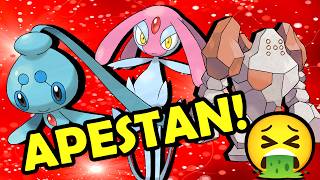 Los Peores Pokemon Legendarios del mundo!!!