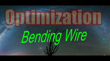 Optimization: Wire Problem