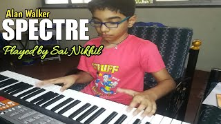 Spectre Alan Walker - Piano Cover Played By Sai Nikhil