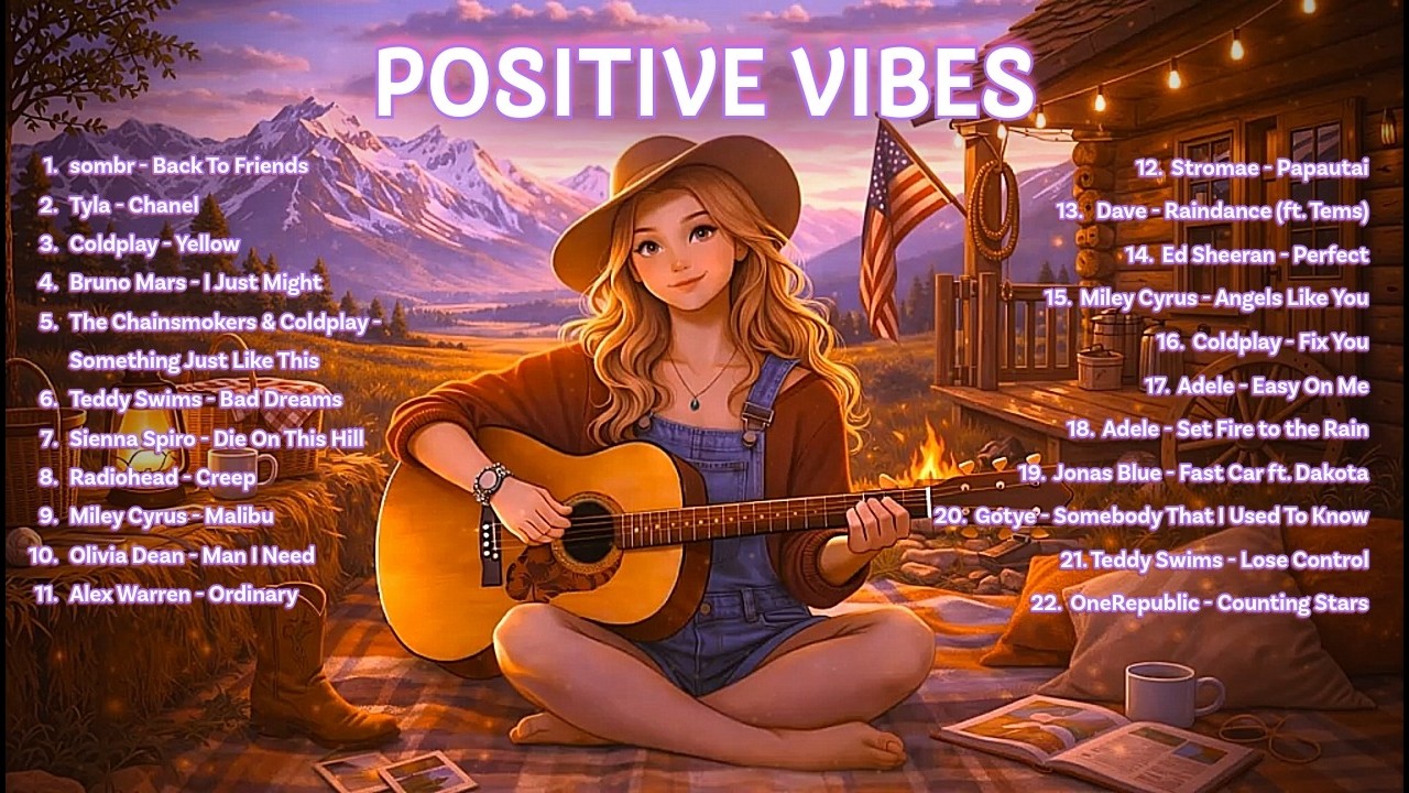 2026 Best Acoustic Chill Vibes Playlist 🎸 Top Spotify Hits: Sombr, Post Malone, Coldplay