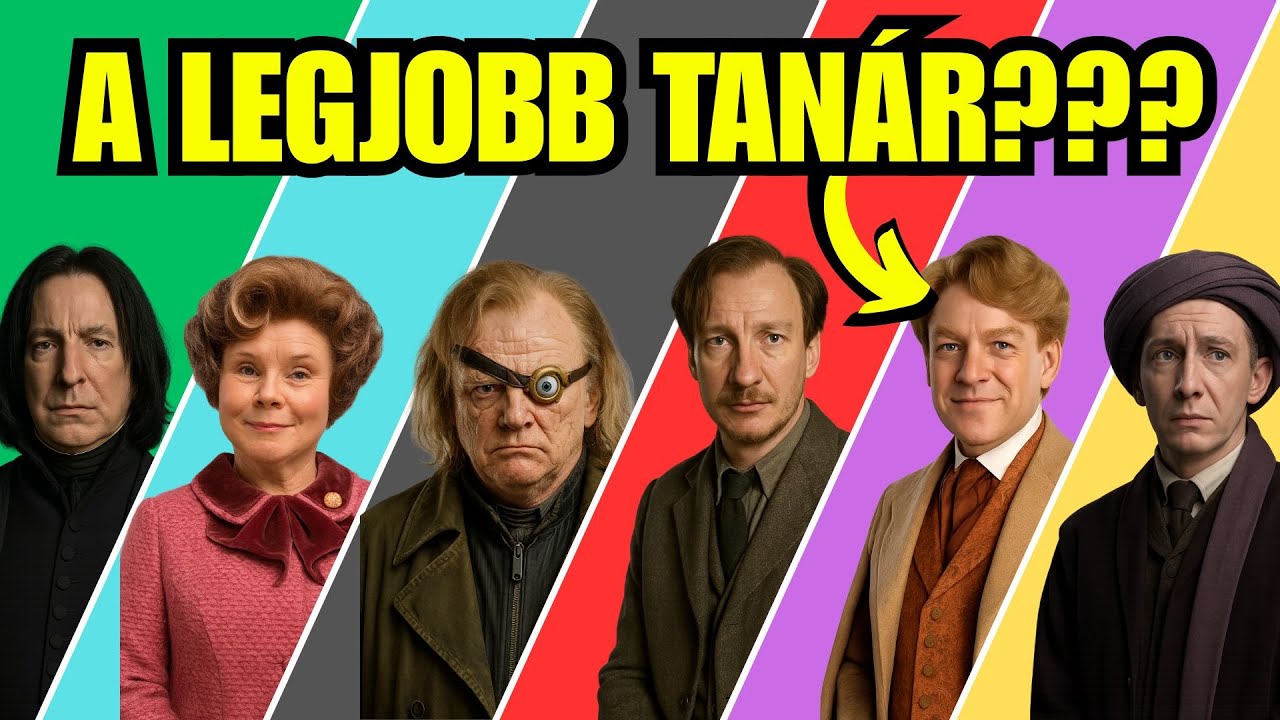 Ki volt Harry LEGJOBB tanára? - Sötét Varázslatok Kivédése tanárok rangsorolva