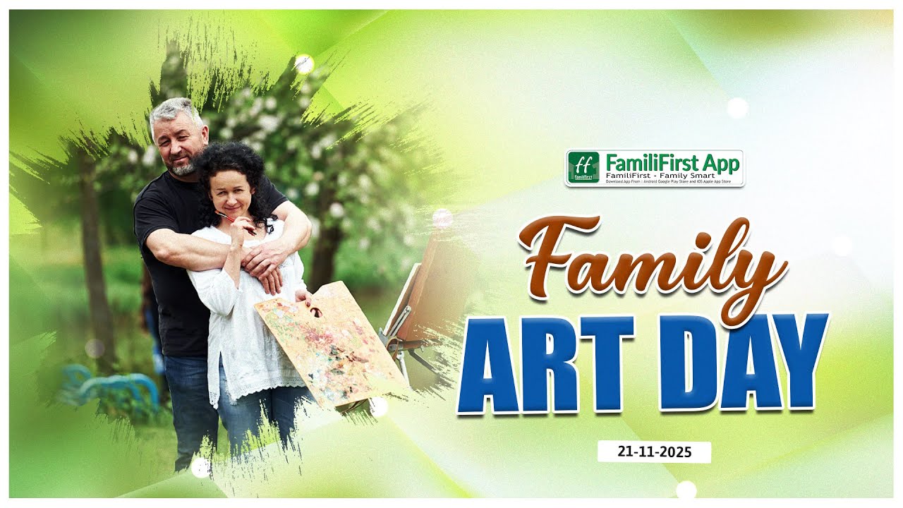 Family Life Skills Calendar Activities - November 21st 2025 - Family Art Day