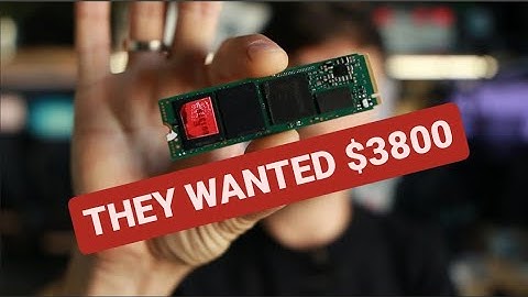 this SSD recovery was going to cost $3800USD