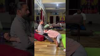 Yoga school in Rishikes (split)