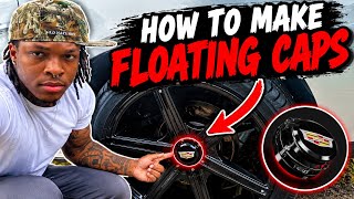 How To Make Floating Caps For Aftermarket Rims