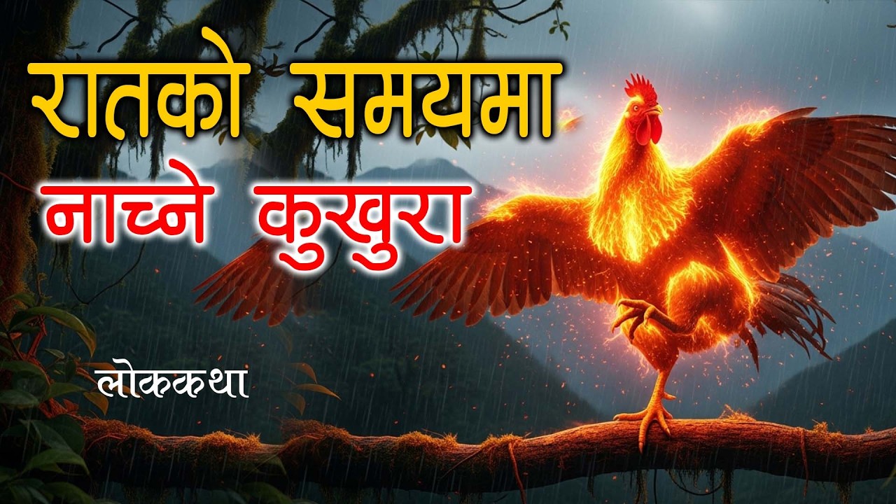 रातको समयमा नाच्ने कुखुरा [Raat ko Samayama Naachne Kukhura] Lok Katha Nepali / Folk Tales Nepali