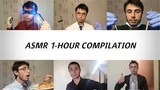 ASMR 1 HOUR COMPILATION OF 10 MINUTES ASMR