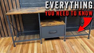 JARHETUN Entertainment Center for 50 55 Inch TV - Review
