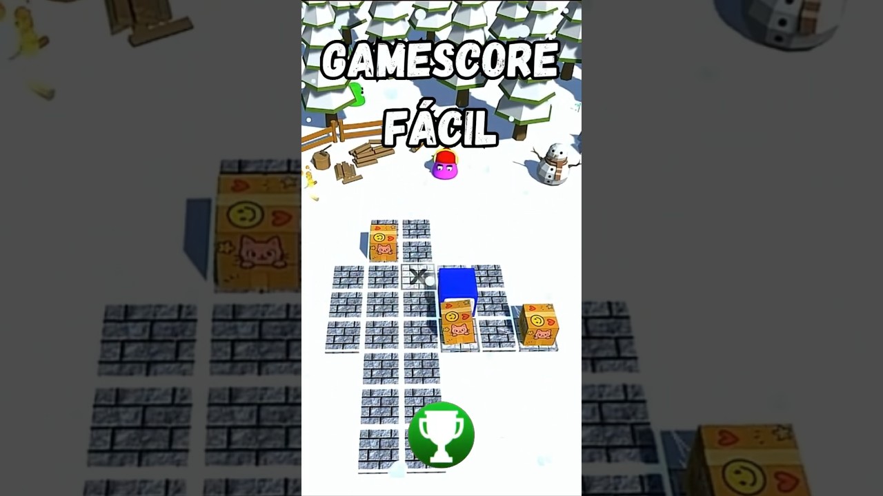 Gamescore Fácil 1000G | Gabriels Worlds The Sokoban Adventure | Jogo de Puzzle 