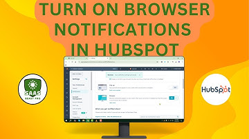How to Turn on Browser Notifications in HubSpot - Full Tutorial [2025]