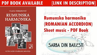 SARBA DIN BAILESTI - Sheet music - PDF Book - Rumunska harmonika (ROMANIAN ACCORDION)