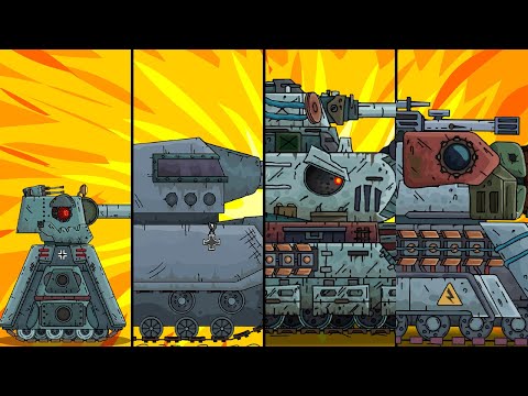 Видео: Эволюция Монстров Гибридов / Мультики про танки