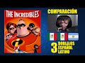 Los Increíbles [2004] Comparación de 3 Doblajes Latinos | Original y Redoblajes | Español Latino